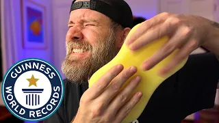 Breaking the Fastest ASMR Tapping World Record (27 Triggers)