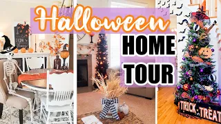 HALLOWEEN DECOR HOME TOUR 2021 | HALLOWEEN DECORATING IDEAS | Cook Clean And Repeat