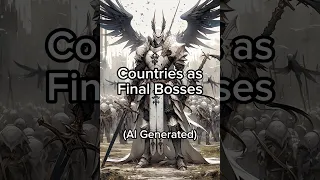 Ai to Draw Countries as Final Bosses! #ai #aiart #midjourney #final #boss #country #cool