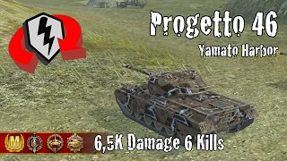 Progetto M35 mod. 46  |  6,5K Damage 6 Kills  |  WoT Blitz Replays