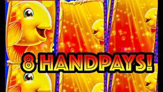 🐟ONLY JACKPOTS!🐟 All my Handpays on Goldfish Slot!