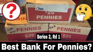 Best Penny Box Bank Battle - Series 2, Round 1!