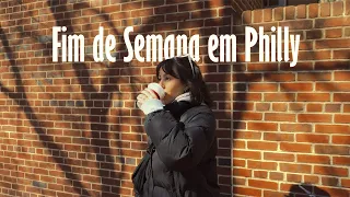 fim de semana em philly | fomos de um estado ao outro a pé