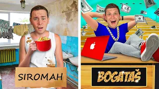 BOGATI UČENIK vs SIROMAŠNI UČENIK