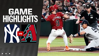 Yankees vs. D-backs Game Highlights (4/2/24) | MLB Highlights