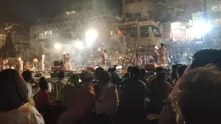 Shiv Tandav Stotram  Varanasi Ganga Ghat#shivtandavstotram #aarti #banaras #kashivishwanath