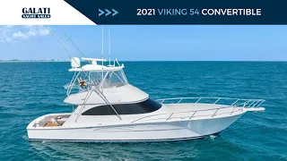 SOLD - 2021 Viking 54 Convertible "CLOUD NINE IV"