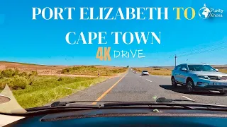 Port Elizabeth to Cape Town (Garden Route) DRIVE | 4k