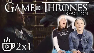 FIRST TIME WATCHING! | Game of Thrones: S2E1 The North Remembers | Reaction & Review