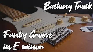 Funk Backing Track in E minor | #SZBT 448