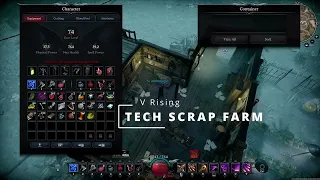V Rising Quick Tech Scrap Farm