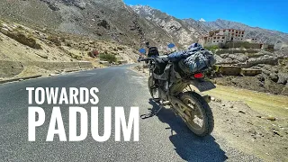 The actual FUN Route, From Purne To Padum | Zanskar/Ladakh Bike Road trip | Day 7