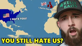 American Reacts to When Did Britain and USA Stop Hating Each Other