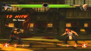 Shaolin Monks Combos in Mortal Kombat 9 - Liu Kang and Kung Lao - PS3 and XBOX