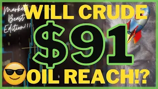 WILL CRUDE OIL RIP TO $91!? | PRICE PREDICTION | TECHNICAL ANALYSIS$ USOIL