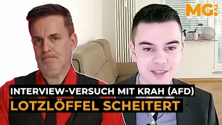 Der LOTZLÖFFEL versucht sich als Interviewer - und scheitert