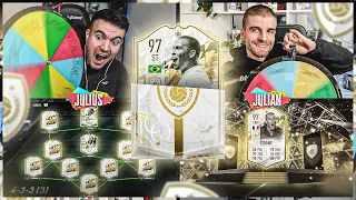 FIFA 22: OMG DAS war's KOMPLETT! Random ICON MOMENTS Glücksrad Past & Present 🕒😱😂