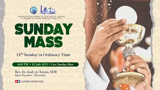 6:00 PM | LIVE SUNDAY MASS | 02 JULY 2023 | FR. ANDY A. SATURA, SDB