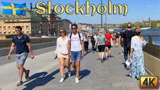 Walking Through Stockholm, Sweden 🚶‍♂️ ストックホルム、スウェーデンを歩く 🇸🇪 Caminando por Estocolmo, Suecia
