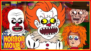Horror Animation Compilation 5: Pennywise’s Horror Adventures w/ Chucky & Freddy Krueger