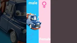 Lighting McQueen cars team gender swap