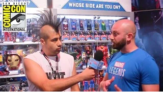 Marvel Hasbro Booth Interview with Bobby Vala at San Diego Comic Con 2016