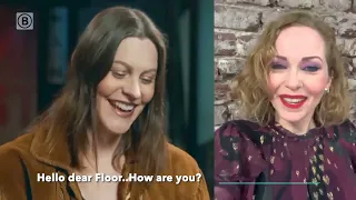 Anneke´s sweet message to Floor #floorjansen #annekevangiersbergen #metal