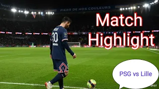 PSG Match Today | Lille vs PSG 1-5 Extended Highlights All Goals 2021
