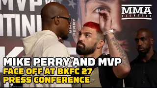 Mike Perry, Michael 'Venom' Page Face Off After BKFC Press Conference - MMA Fighting