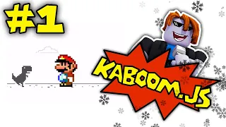 Develop GAMES 🎮 Using 📜 Javascript! | Kaboom.JS 💥 Tutorial #1