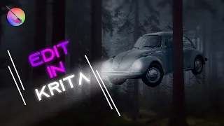Flying Car: Krita Editing tutorial