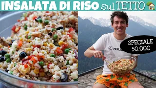 INSALATA DI RISO la ricetta originale sul tetto di casa - SPECIALE 50.000 ISCRITTI | Davide Zambelli