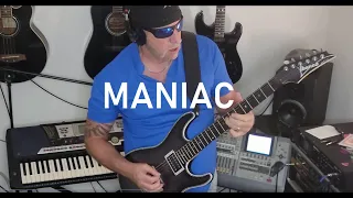 Michael Sembello - Maniac (Guitar Cover by Mark G. Sheibley)