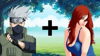 NARUTO CHARACTERS KISSING KAKASHI