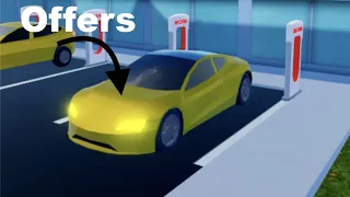 What do people offer for Roadster? (Roblox Jailbreak)