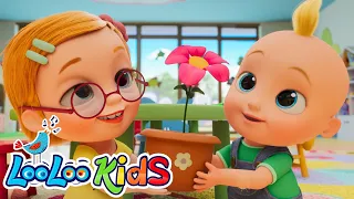 🌼 A Flower In My Garden 👱‍♀️ + A Compilation of Children's Favorites - Kids Songs by LooLoo Kids LLK