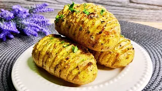 Baked potatoes with garlic and butter! Tasty and easy! Tastier than meat!