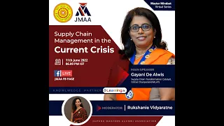 Episode 05 - Supply Chain Management in The Current Crisis   A discussion with Mrs. Gayani De Alwis