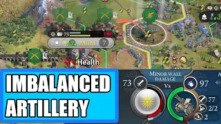 Artillery is "perfectly balanced" for late game domination!