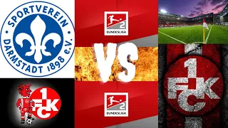 Auf zum Tabellenführer! Darmstadt 98 VS 1. FC Kaiserslautern!!!