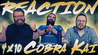 Cobra Kai 4x10 FINALE REACTION!! "The Rise"