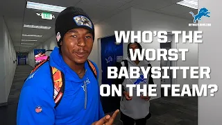 Which teammate would be the worst babysitter?