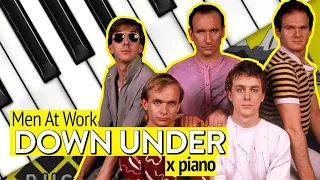 "Down Under" - Men At Work | piano mashup