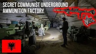 URBEX | Machine gun, explosives and bullets in a secret underground factory