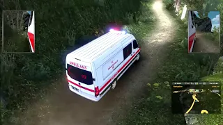 Ets 2 ambulance extreme driving new map peru death road, Euro truck simulator 2 mods