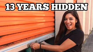 13 YEARS HIDDEN ANTIQUE UNIT / I Bought An Abandoned Storage Unit Locker With Mystery Boxes