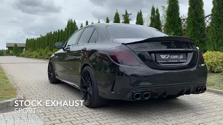 Mercedes-Benz C43 AMG | RCP Exhausts | Downpipes + Center Section