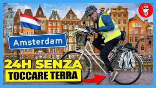 24h Senza Scendere dalla Bici Ma ad Amsterdam - [Si Può Fare?] - theShow