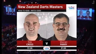 2019 New Zealand Darts Masters Round 1  Cross vs Parry