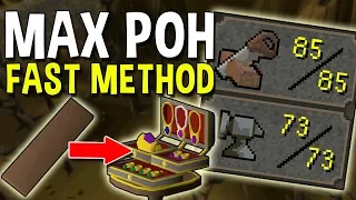 I Maxed My POH Using the Fastest Method Possible! Cost and EXP Analysis [OSRS]